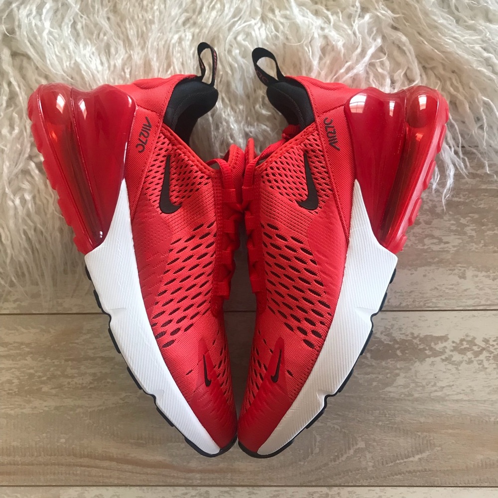 NWT Nike Air Max 270 Red - Picture 5 of 8